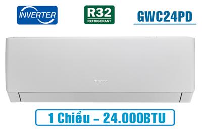 Điều hòa Gree 24000BTU 1 chiều inverter GWC24PD-K3D0P4