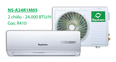 ĐIỀU HÒA NAGAKAWA 2 CHIỀU 24000BTU/H NS-A24R1M05